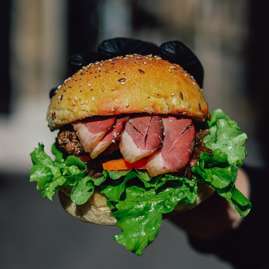 Burger duck