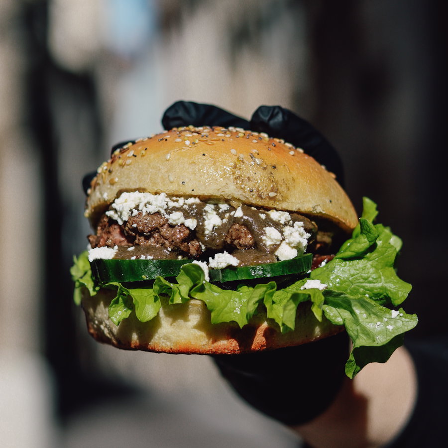 Burger grec