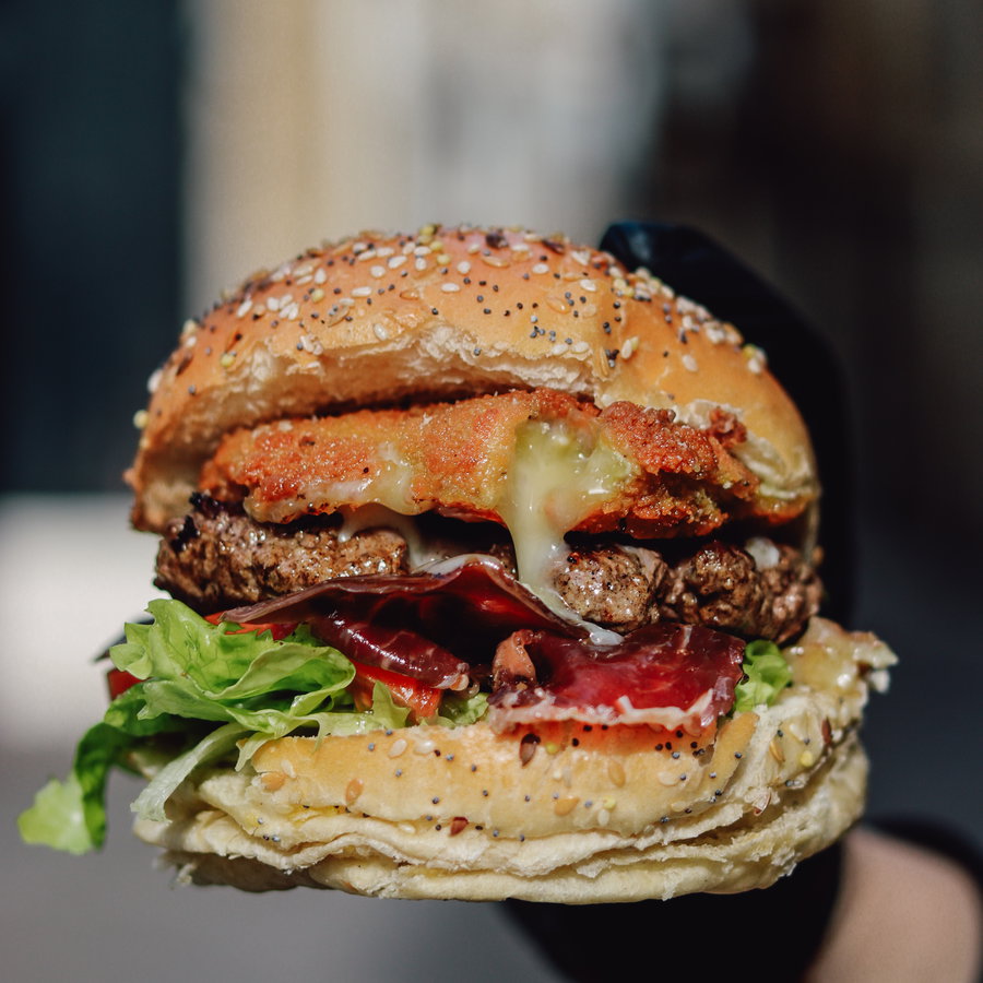 Burger rustique