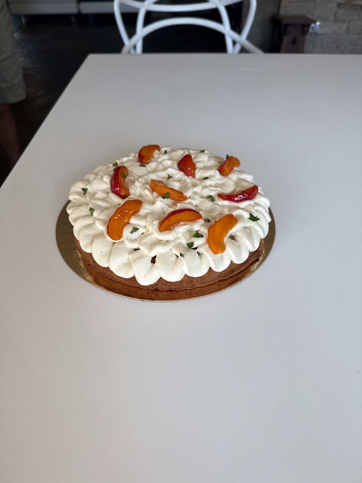 Tarte abricot